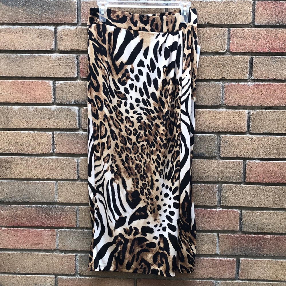 New!! Animal Print Skirt.